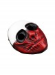 Payday 2 White Forehead Black Hole Eye Socket Red Face Horror Robber Mask Halloween Party Masquerade Adult Full Face Resin Mask