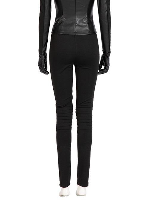 TV Drama Obi-Wan Kenobi Third Sister Reva Sevander Halloween Cosplay Costume Black Trousers