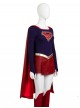 Supergirl Kara Zor-El Halloween Cosplay Costume Red Short Skirt