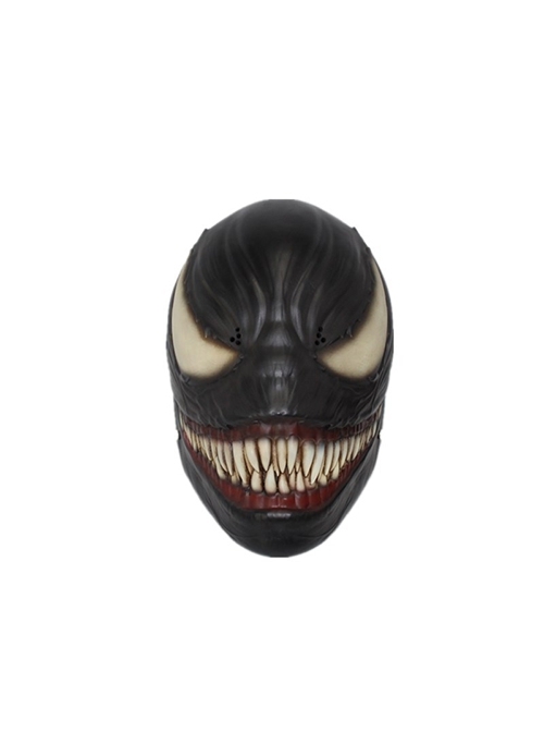 Venom Hero Eddie Brock Horror Mask Thriller Halloween Masquerade Adult Full Face Resin Mask
