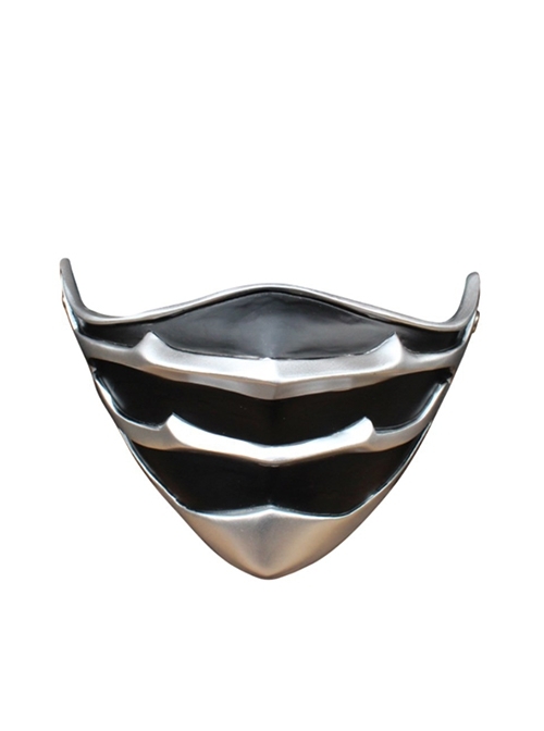 Final Fantasy Kurasame Warrior Magician Role Playing Half Face Mask Halloween Stage Performance Masquerade Adult Resin Mask