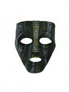 Movie The Mask Stanley Same Paragraph Green Superpower Ancient Mask Halloween Stage Performance Masquerade Adult Resin Full Face Mask