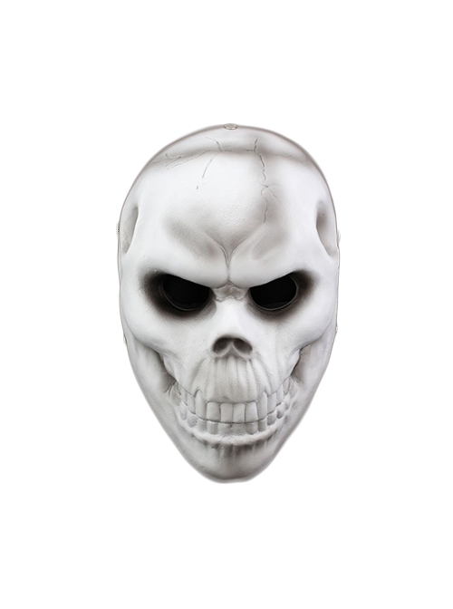 Payday 2 Horror Robber Spooky Skull Modeling Resin Full Face Mask Halloween Stage Performance Haunted House Masquerade Mask