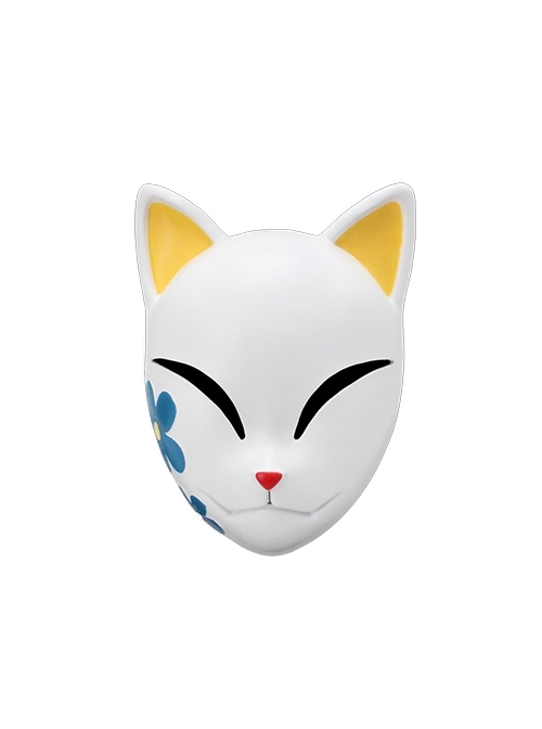 Cute Fox Modeling Adult Full Face Resin Mask Halloween Stage Performance Masquerade Mask Style 2