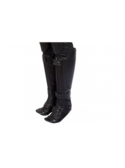 Captain America Civil War Black Widow Cosplay Costume Boot Covers And Knee Pads