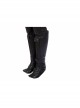 Captain America Civil War Black Widow Cosplay Costume Boot Covers And Knee Pads