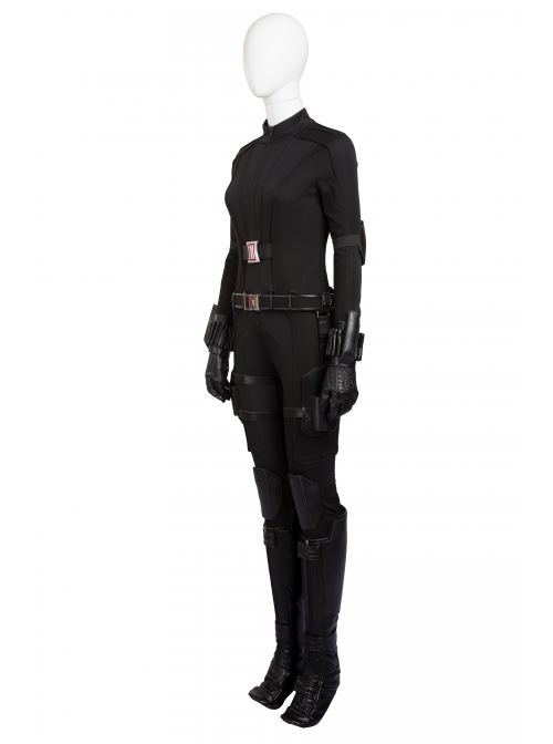 Captain America Civil War Black Widow Cosplay Costume Boot Covers And Knee Pads