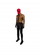 Batman Red Hood Jason Todd Brown Jacket Set Halloween Cosplay Costume