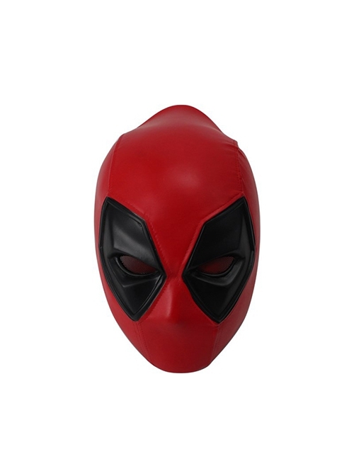 Marvel Batman Deadpool Same Paragraph Red Head Cover Mask Halloween Party Stage Performance Full Face Resin Mask
