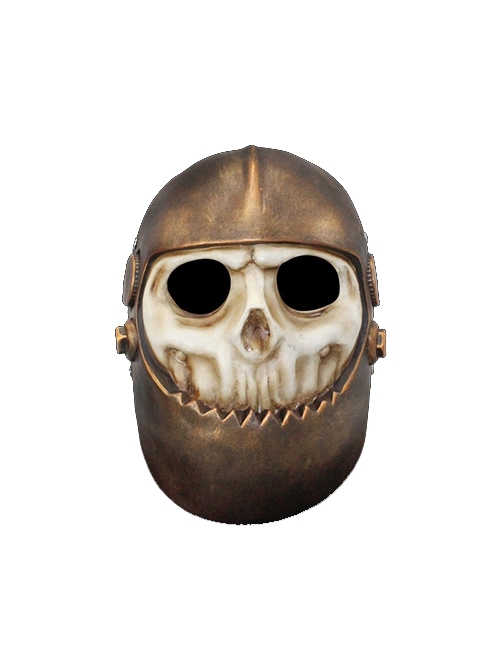 Payday Horror Robber Skull Helmet Resin Mask Halloween Stage Performance Haunted House Masquerade Full Face Mask