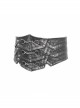 Silver Punk Metal Nail Decoration Non-Elastic Adjustable Leather Armor Belts