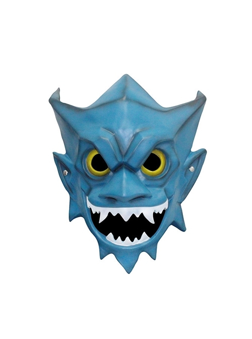 Jackie Chan Adventures Evil Ghost Shadow Legion Halloween Masquerade Haunted House Stage Performance Adult Full Face Resin Mask