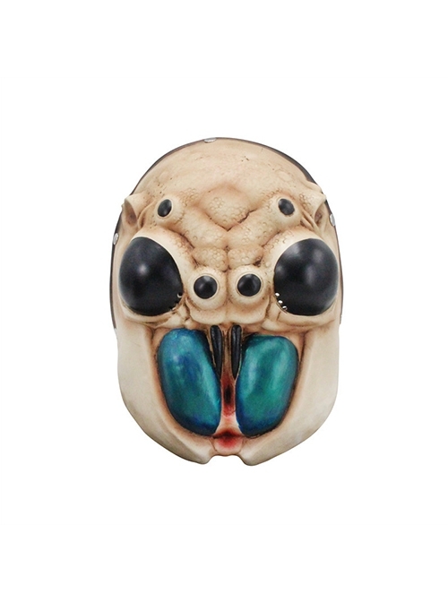 Anime Teenage Mutant Ninja Turtles Season 2 Nausea Insects Modeling Resin Mask Halloween Masquerade Haunted House Adult Full Face Mask