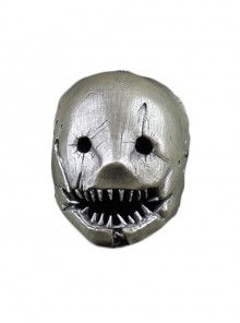 Horror Game Dead By Daylight Sawtooth Big Mouth Butcher Killer Mask Halloween Party Festival Masquerade Stage Performance Adult Full Face Resin Mask