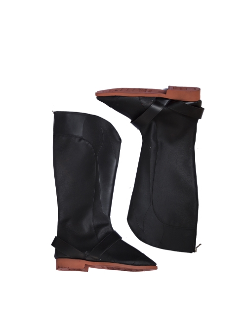Batman Red Hood Jason Todd Halloween Cosplay Accessories Black Boots
