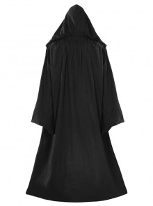 TV Drama Obi-Wan Kenobi Anakin Skywalker Outfit Halloween Cosplay Costume Black Cloak