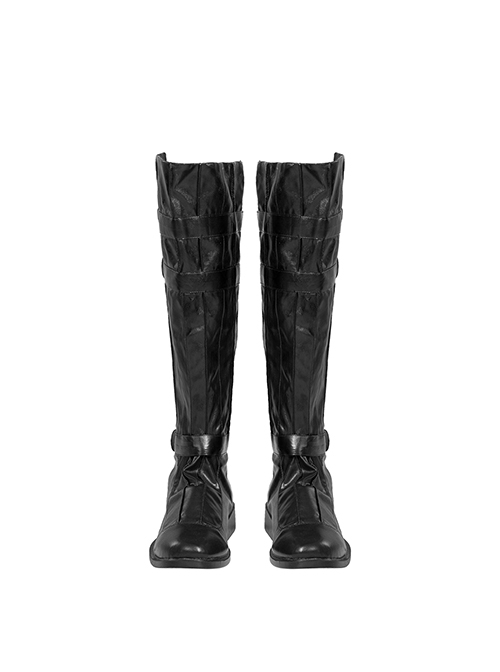 TV Drama Obi-Wan Kenobi Anakin Skywalker Outfit Halloween Cosplay Accessories Black Boots