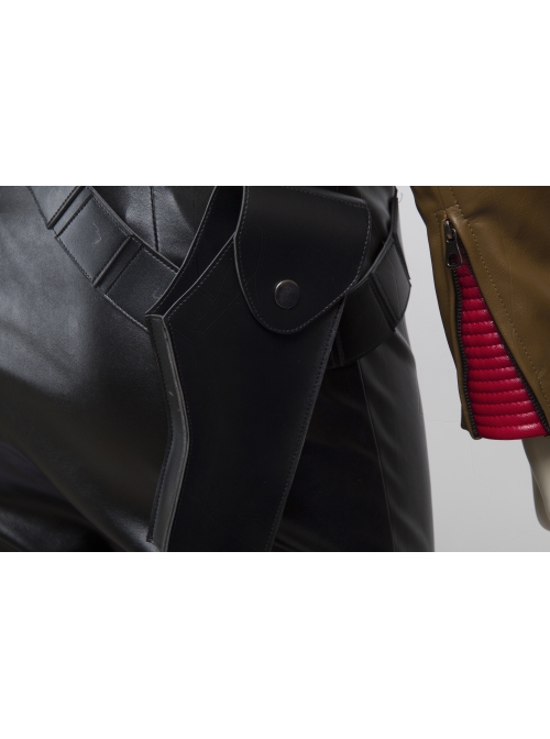 Batman Red Hood Jason Todd Halloween Cosplay Accessories Black Belt And Gun Bags