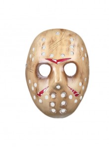 Horror Movie Freddy VS Jason Killer Jason Voorhees Same Paragraph Mask Halloween Party Masquerade Haunted House Adult Full Face Resin Mask