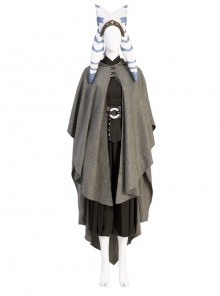 Star Wars The Mandalorian Ahsoka Tano Optimized Version Halloween Cosplay Costume Set