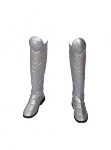 X-Men Gambit Remy LeBeau Halloween Cosplay Accessories Silver Boots