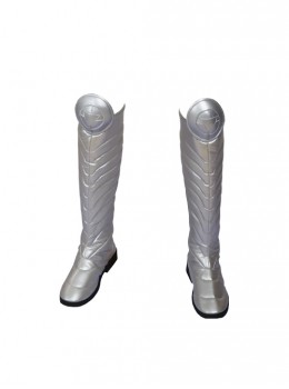 X-Men Gambit Remy LeBeau Halloween Cosplay Accessories Silver Boots