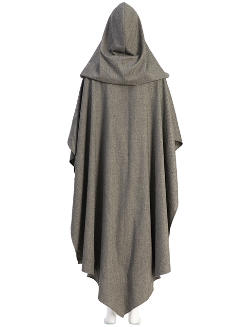 Star Wars The Mandalorian Ahsoka Tano Optimized Version Halloween Cosplay Costume Gray Cloak