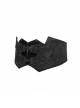 Black Adjustable Three-Dimensional Jacquard Gothic Belts