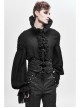 Black Adjustable Three-Dimensional Jacquard Gothic Belts
