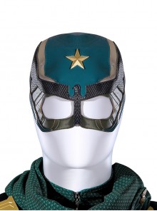 TV Drama The Boys Season 3 Soldier Boy Battle Suit Halloween Cosplay Accessories Green Helmet