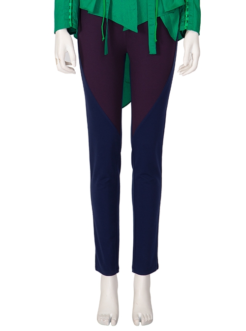 Movie Black Adam Cyclone Maxine Hunkel Halloween Cosplay Costume Blue Trousers