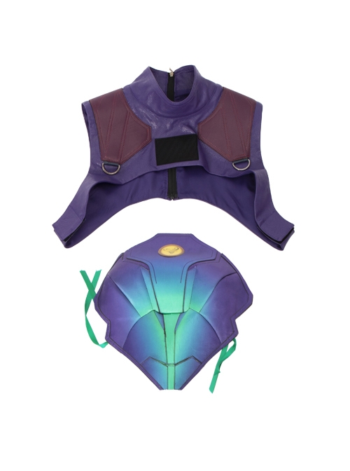 Movie Black Adam Cyclone Maxine Hunkel Halloween Cosplay Accessories Shoulder Guard And Breastplate