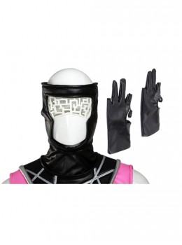 X-Men Gambit Remy LeBeau Halloween Cosplay Accessories Black Gloves And Headgear