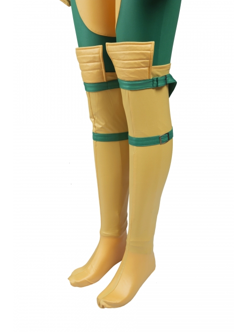 X-Men Rogue Anna Marie Halloween Cosplay Costume Full Set