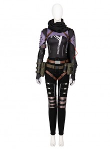 Game Apex Legends Wraith Original Outfit Halloween Cosplay Costume Set