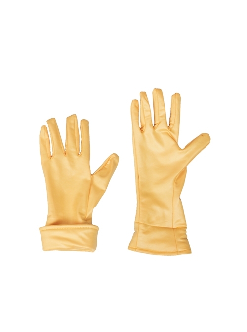 X-Men Rogue Anna Marie Halloween Cosplay Costume Yellow Gloves