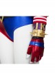 Suicide Squad Harley Quinn Halloween Cosplay Costume Red Blue Baseball Uniform Full Set