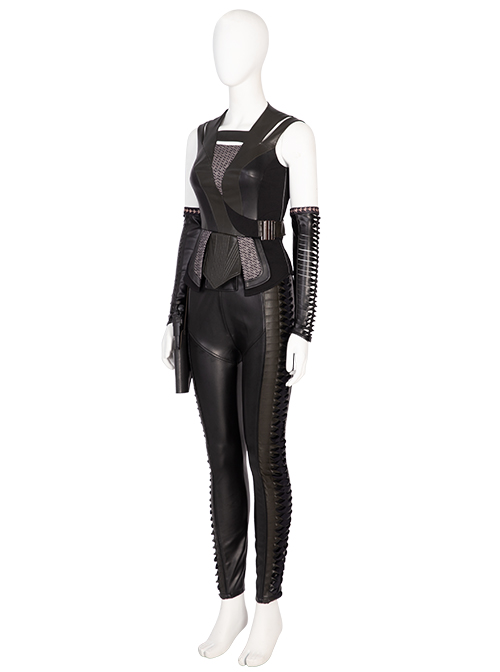 Thor Love And Thunder Mantis Black Battle-Suit Halloween Cosplay Costume Set