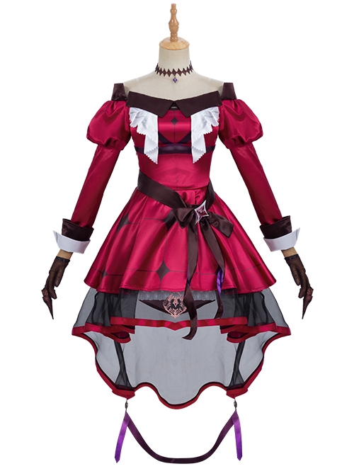 Nijisanji VTuber Hyakumantenbara Salome Original Outfit Halloween Cosplay Costume Full Set