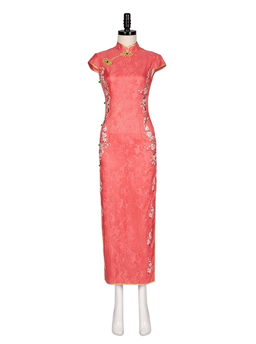 Light And Night Sariel Birthday Date In The Waning Past Designer Outfit Halloween Cosplay Costume Red Cheongsam