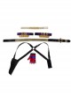 Suicide Squad Harley Quinn Halloween Costume Cosplay Accessories Set
