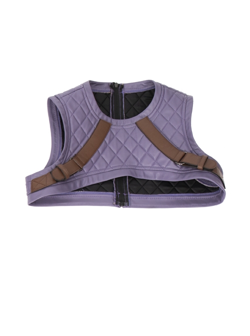 Game Apex Legends Wraith Original Outfit Halloween Cosplay Costume Purple Waistcoat