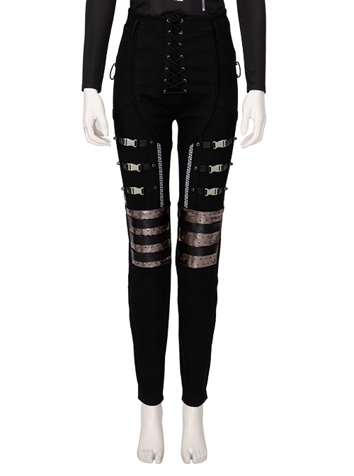 Game Apex Legends Wraith Original Outfit Halloween Cosplay Costume Black Trousers