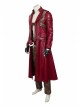 Devil May Cry 3 Dante Cosplay Costume Red Long Windbreaker Full Set