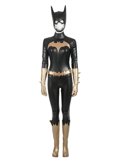 Comics Batgirl Halloween Cosplay Costume Bodysuit And Waistband