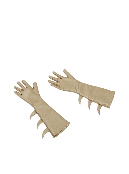 Comics Batgirl Same Golden Gloves Halloween Cosplay Accessories