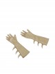 Comics Batgirl Same Golden Gloves Halloween Cosplay Accessories