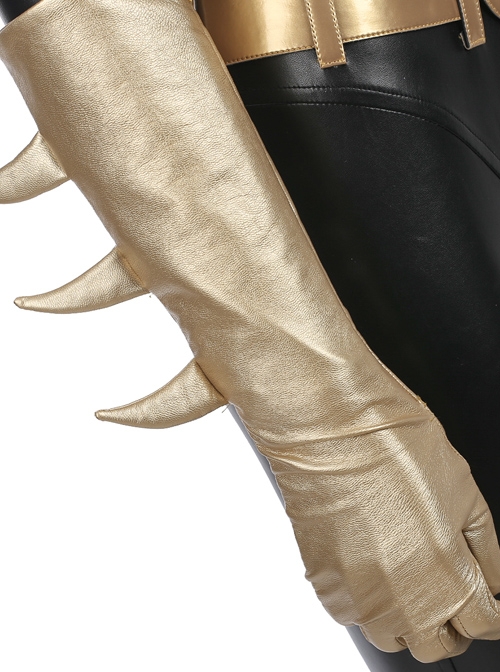 Comics Batgirl Same Golden Gloves Halloween Cosplay Accessories