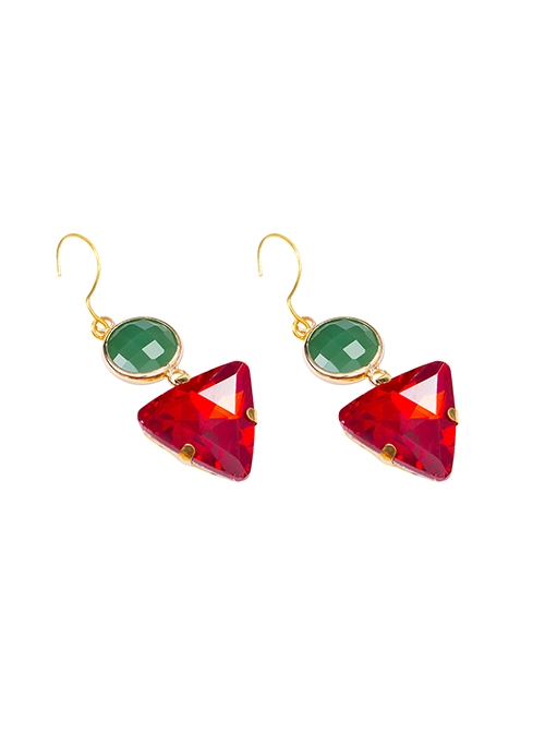 House Of The Dragon Rhaenyra Targaryen Halloween Cosplay Accessories Red Earrings