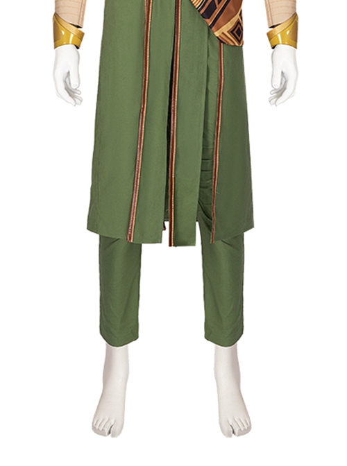 Doctor Strange In The Multiverse Of Madness Baron Karl Mordo Halloween Cosplay Costume Green Trousers